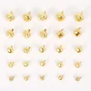 50-300Pcs Gold Jingle Bells Iron Pendants Hanging Christmas Tree Ornaments Christmas Decorations Party DIY Crafts Accessories - 4