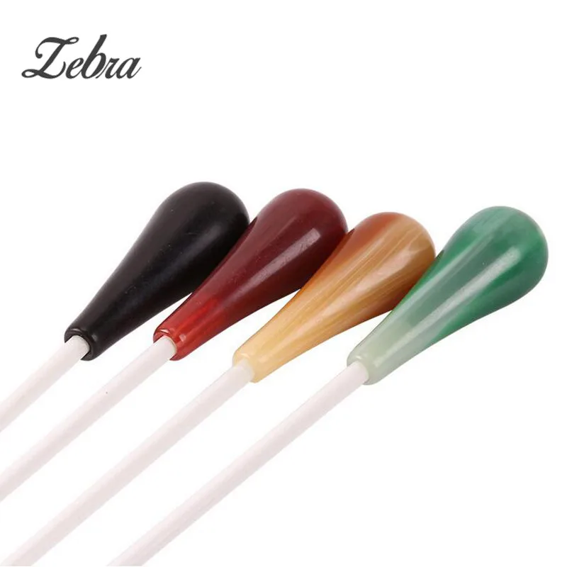 

Zebra 37.5cm Music Conductor Custom Baton Rhythm Band Music Director Orchestra Conductor Conducting Baton Resin Handle