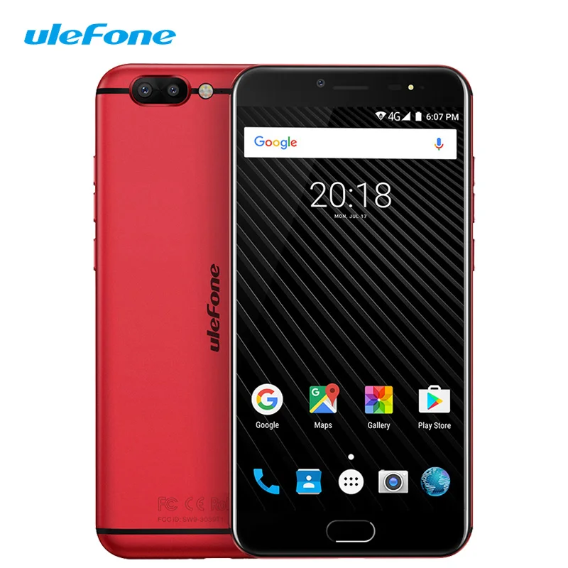 Ulefone T1 4G LTE Unlock Dual Sim Mobile Phone Helio P25 Octa Core 6GB 64GB Smartphone
