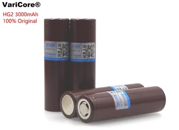 

VariCore new HG2 18650 3000mAh battery 18650HG2 discharge 3.6V 20A, dedicated For hg2 batteries.