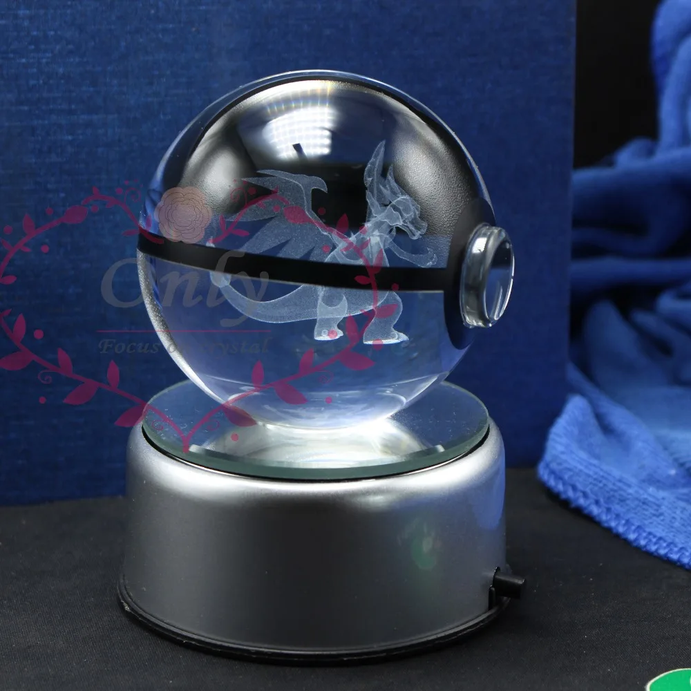Удивительный 3D Покемон игрушка Мега чиризард мяч как популярная игра подарочные сувениры для детей