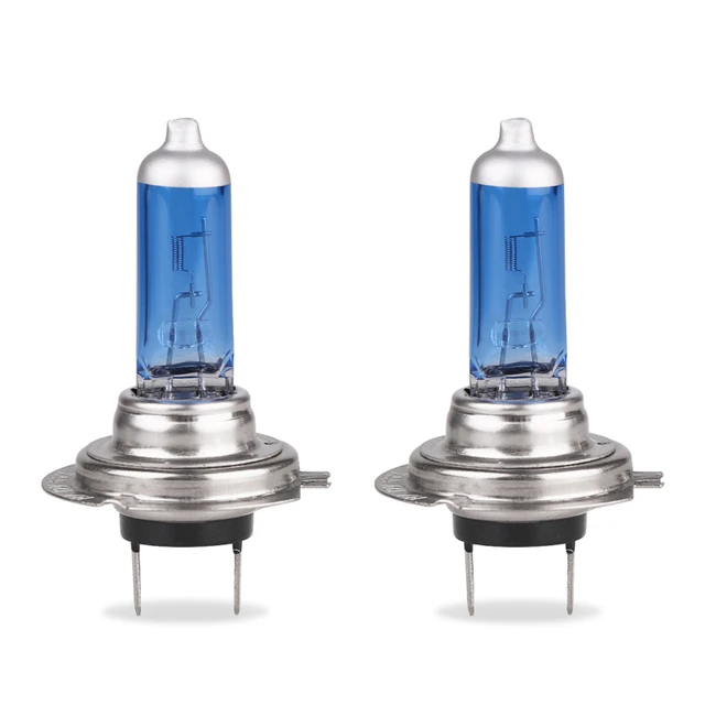 2pcs/Box H7 55W Halogen Bulb with Retail package H7 12V 6000K Super Bright  White Halogen Headlight Lamp Fog Lights Car Styling - AliExpress