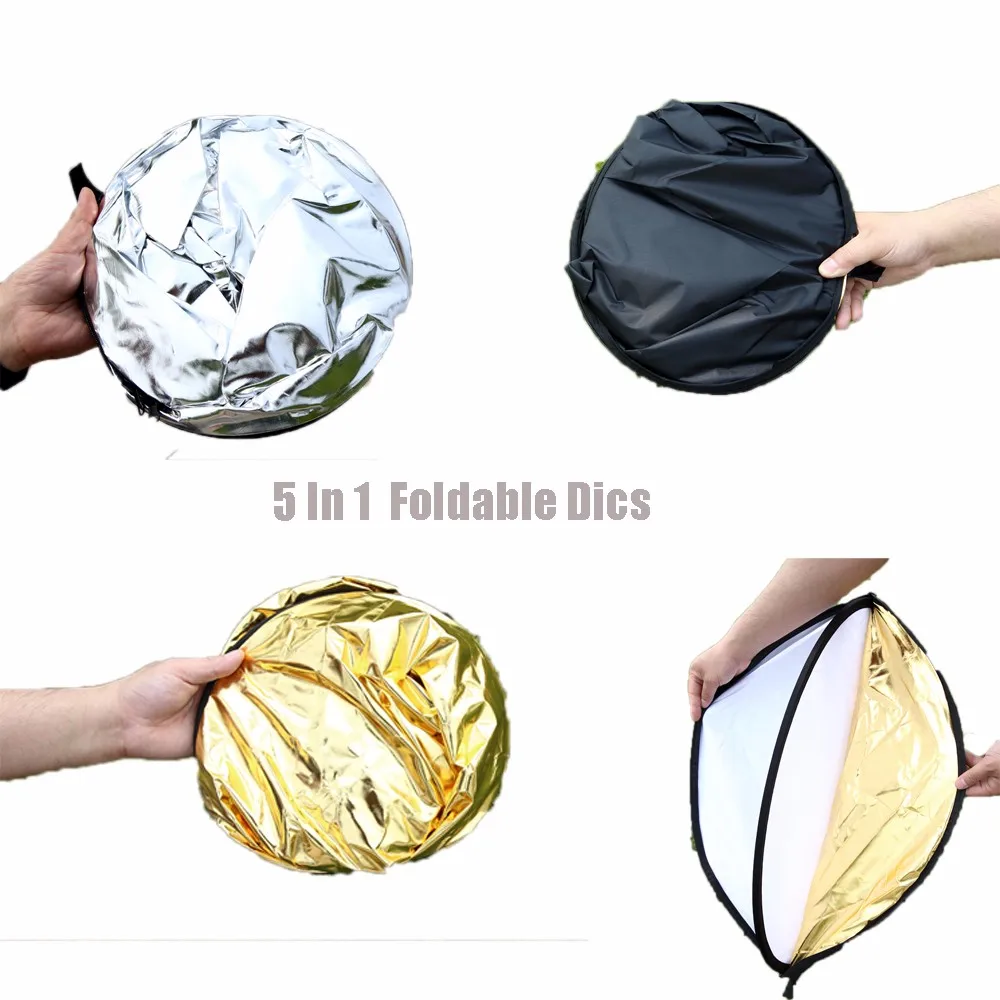 5in 1 80cm Refletor 32inch collasiple Reflector Disc  (7)