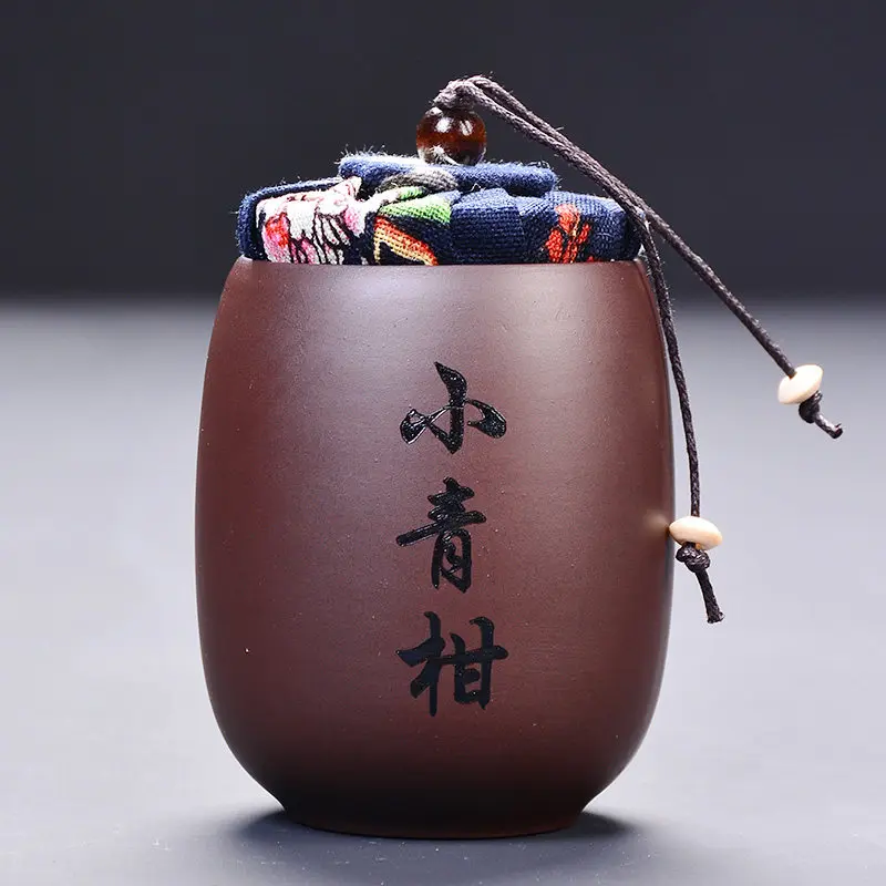 Чайные добавки фиолетовый песочнокерамический чайный набор кунг-фу банки для чая упаковочная коробка горшок для дома или офиса чайная машина G - Цвет: 14