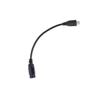 

New 1x 5.5x2.1mm Female to Micro USB Male Barrel Adapter Charging Cable Connector