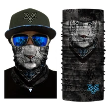 

BJMOTO 2018 NEW Motorcycle 3D Animal Face Mask Headband Seamless Scarf Skull Bandana Headwear Motorcycle Cycling Skull Neck