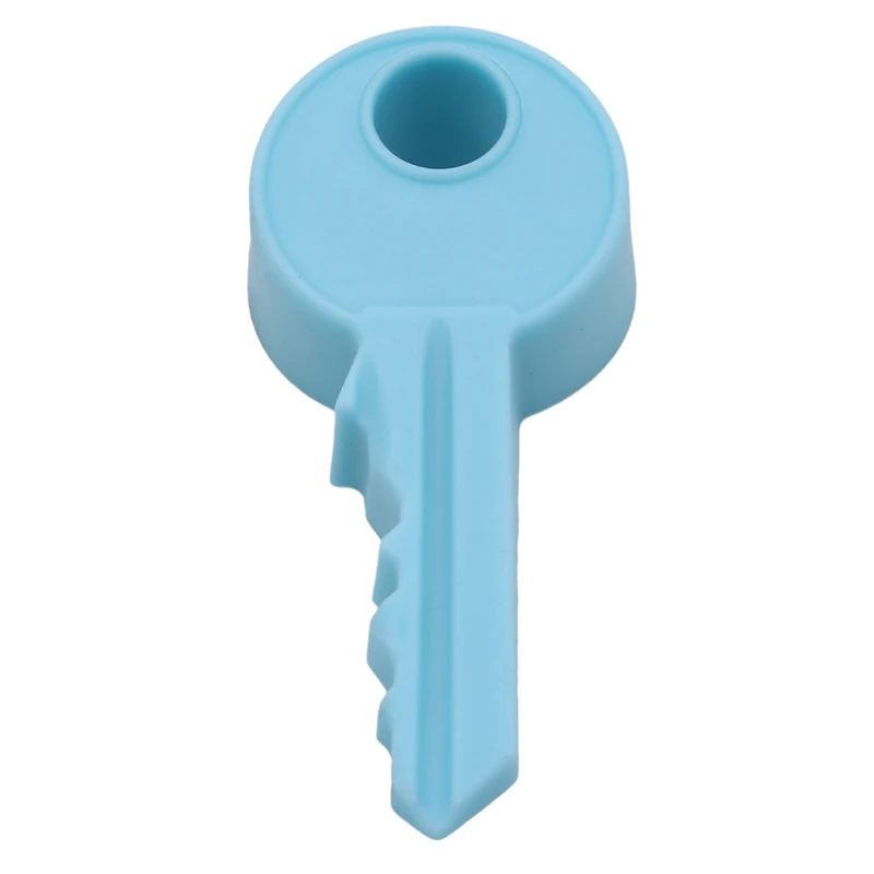 Hot Silicone Rubber Door Stopper Cute Key Style Home Decor Finger Safety Protection Wedge Kid Baby Safe Doorstop
