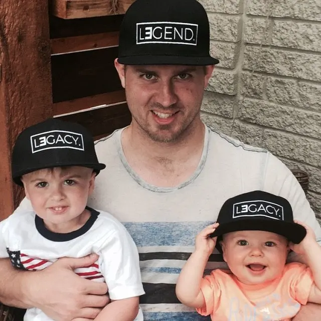 Lengend Legacy Snapbacks Father Son Dad 