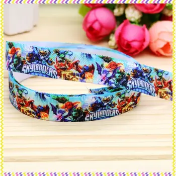 

5/8 inch Free shipping Elastic FOE cartoon game printed headband headwear diy hair band wholesale OEM H4284