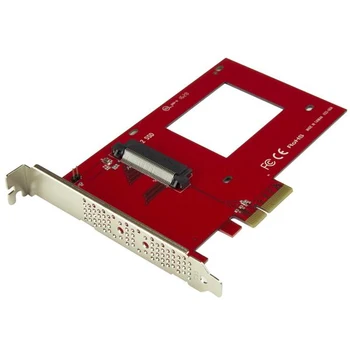 

StarTech.com PEX4SFF8639, PCIe, U.2, Red, CE, FCC, 5 - 50 °C, -25 - 70 °C