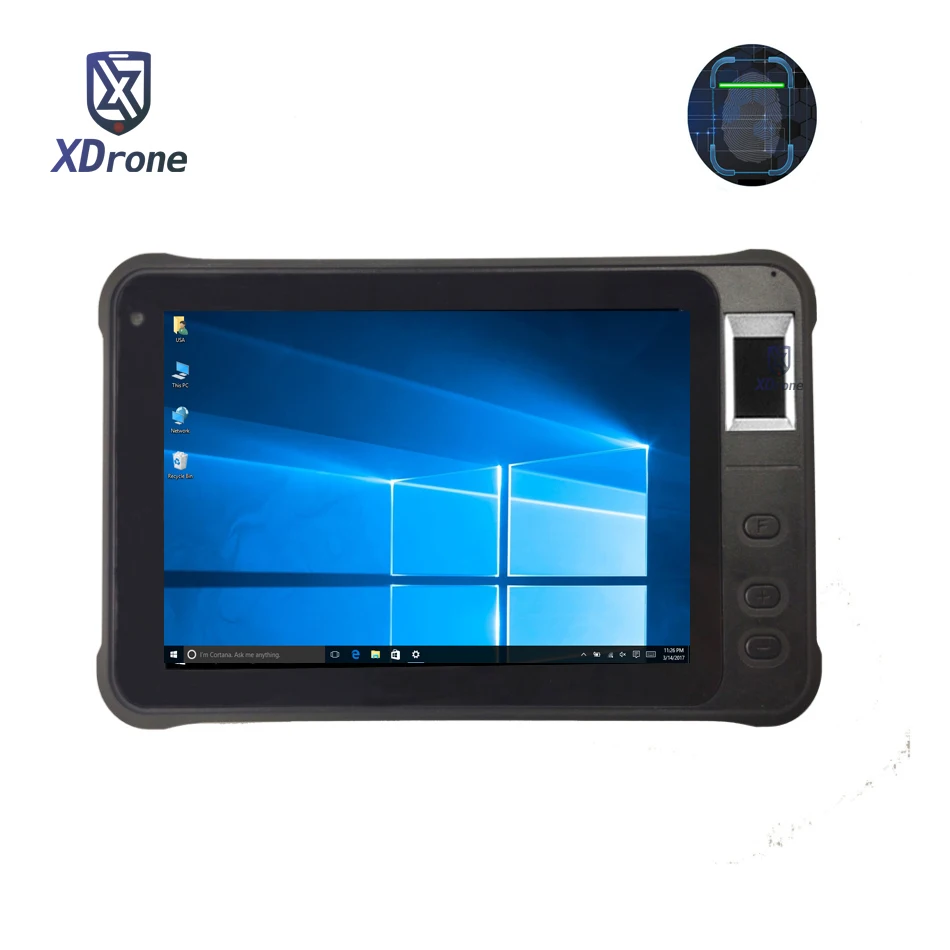 Китай K75 сканер отпечатков пальцев Windows контроль доступа планшетный ПК UHF RFID IP67