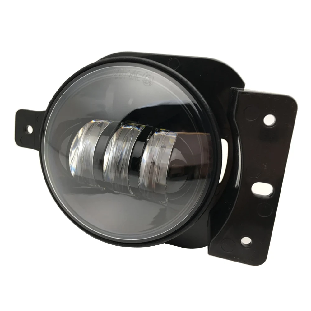 2 шт. светодиодный противотуманный светильник для Jeep JL 4 дюйма передний бампер, светильник для вождения с монтажным кронштейном для Jeep Wrangler JL