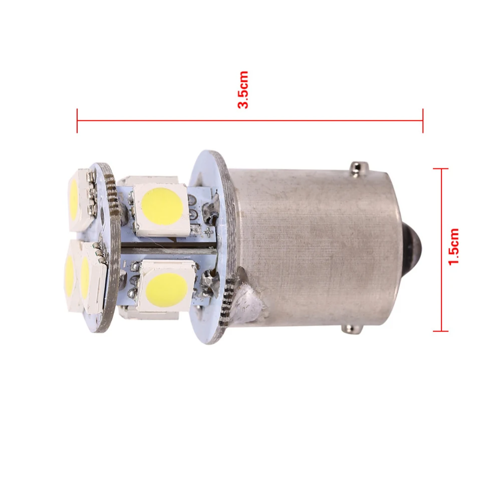 YSY, 50 шт в наборе, BA15S R5W 1156 5050 8SMD светодиодный автомобильные лампы оклейка автомобилей свет