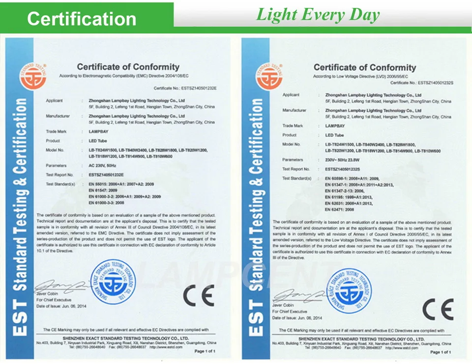 10S-T8-G13-Certification