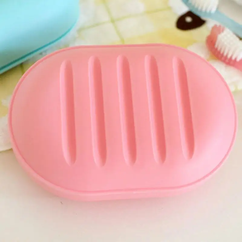 Soap Dish Box Case Holder Container Home Bathroom Shower Travel Camping 3 Colors