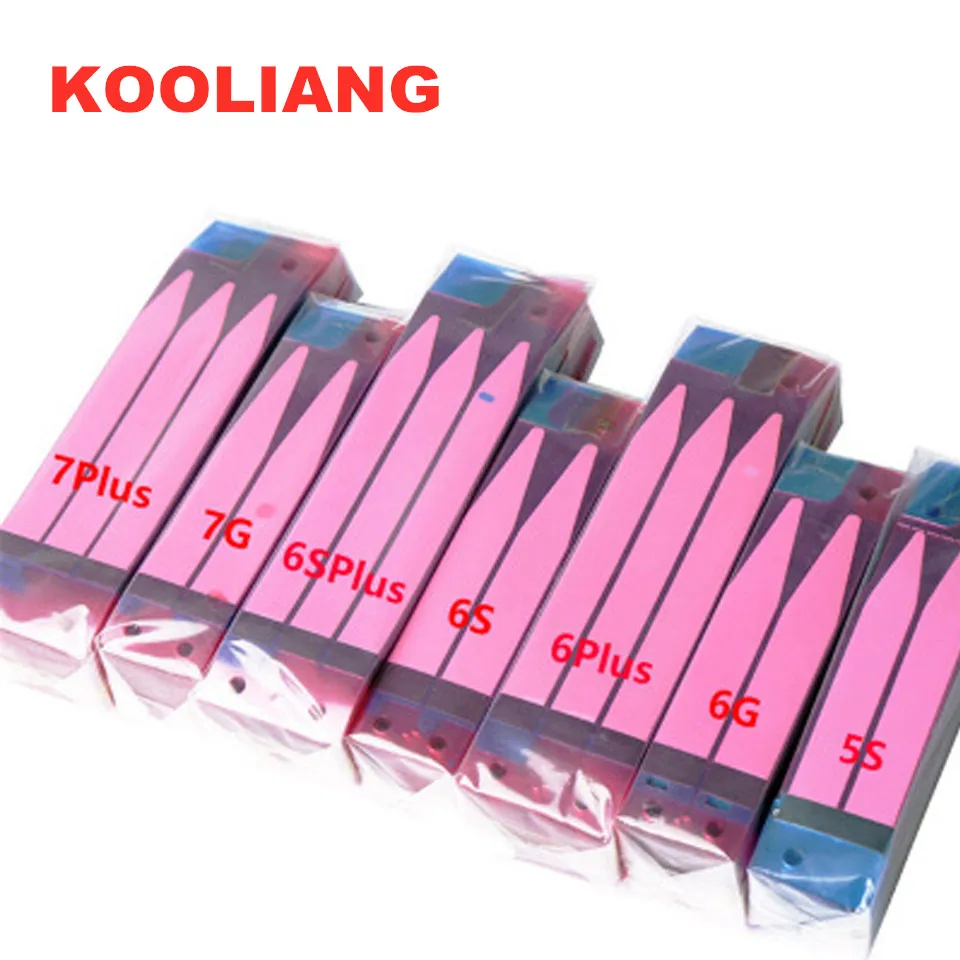 

10pcs/lot Original Battery Adhesive Sticker For iPhone X 5s 5c 6 6s 7 8 plus Battery Glue Tape Strip Tab Replacement Part