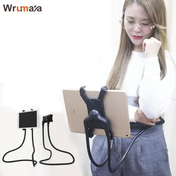

Universal Lazy Neck Phone Car Holder Stand For iPhone iPad tablet Desktop DIY Free Turning Brackets Mobile Mount Phone Support