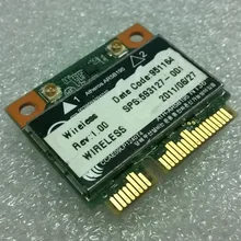 Atheros AR5B195 802.11bgn WI-FI+ BT3.0 комбо Беспроводной карты для 4530 s серии, sps 593127-001 592775-001 аккумулятор большой емкости