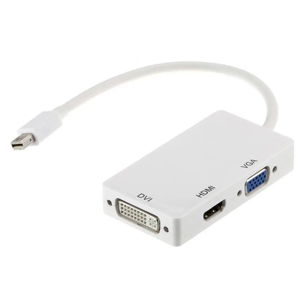Mini display port DP to VGA HD мультимедийный интерфейс DVI конвертер адаптер кабель легко