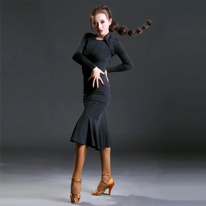 plus size latin dress