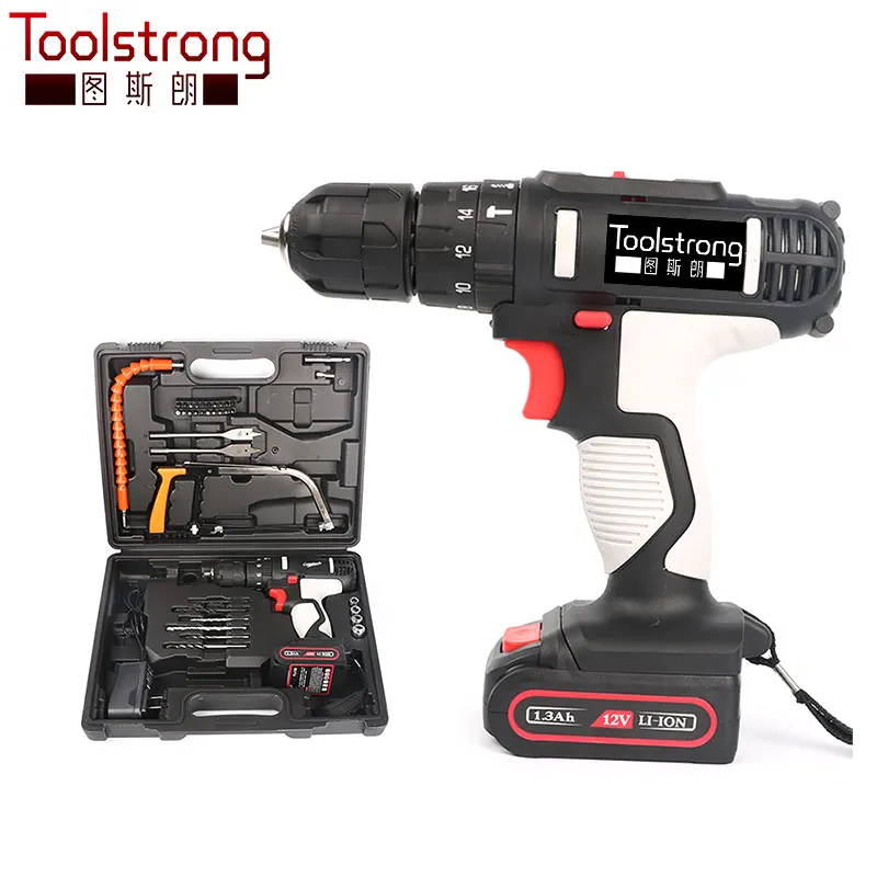 Toolstrong 2 скоростная электрическая отвертка с литиевой батареей ручная