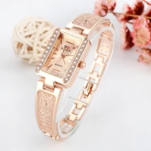 Лидирующий бренд, роскошные часы-браслет, женские часы из розового золота, женские часы с бриллиантами, женские часы, relogio feminino reloj mujer