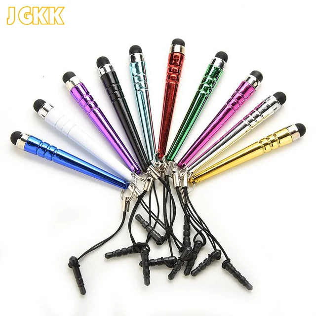 2018 New Universal Long Capacitive Screen Touch Pen Stylus for Smart Cell Phones Tablets Screen Protector Pens with Dust Plugs 2018 New Universal Long Capacitive Screen Touch Pen Stylus for Smart Cell Phones Tablets Screen Protector Pens with Dust Plugs