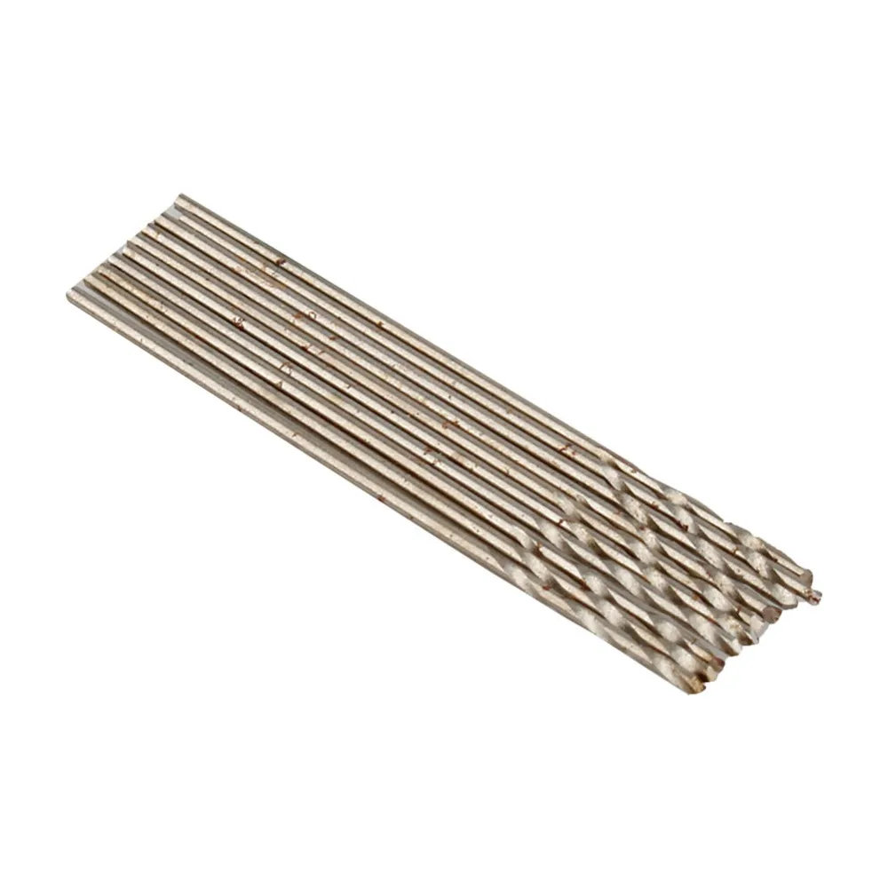

10Pcs 0.8mm HSS Twist Drilling Bit Straight Shank Electrical Drill Tool