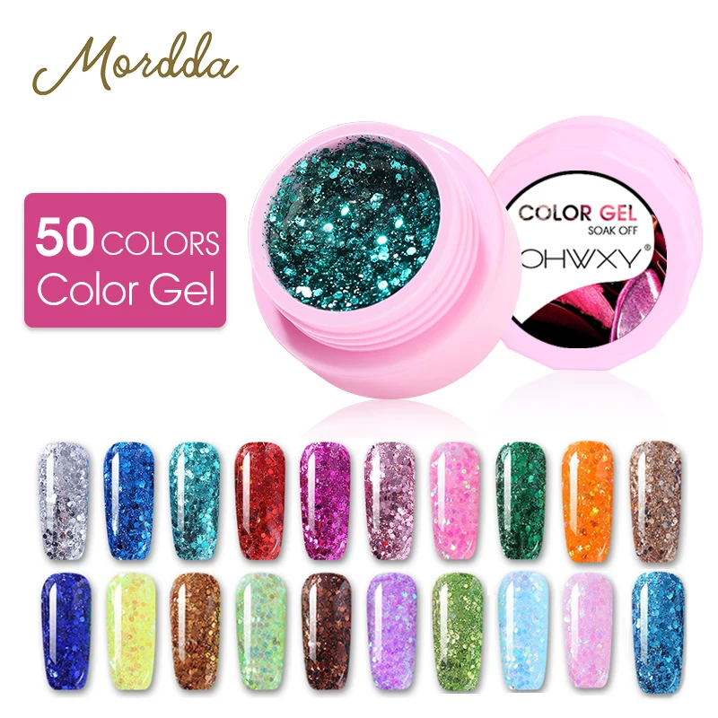 

MORDDA 5ml Gel Polish For Manicure Gel Nail Polish Soak Off Varnish Hybrid Primer For Nail Design UV LED Semi Permanent Nail Gel