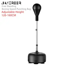 JayCreer Reflex Bag Free Standing Boxing Speed Punching Bag, Adjustable Height for Adult&Kid, Boxing Punching Ball