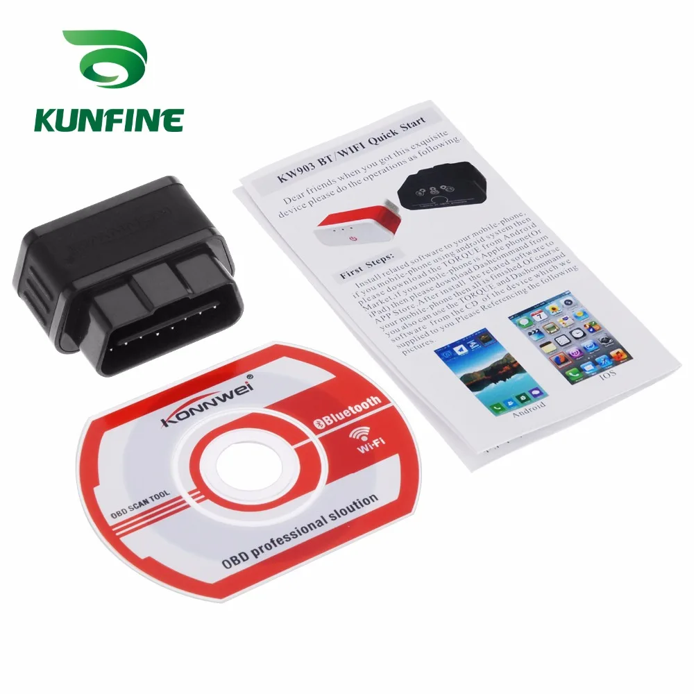 Auto Diagnostic Tool Car engine code Scanner Vehicle fault reader KF-A1191_8224