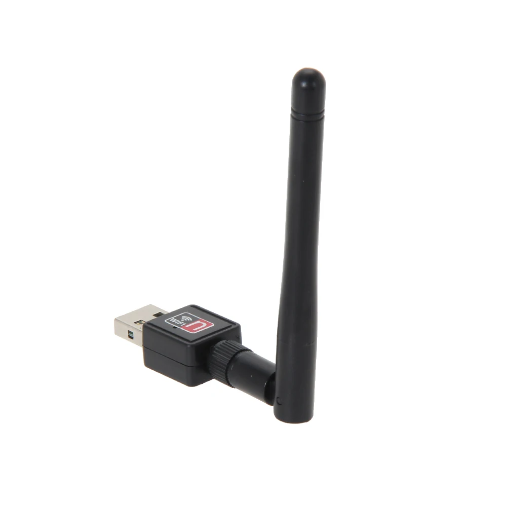 Promotion New Mini PC wifi adapter 150M USB WiFi antenna Wireless Computer Network Card 802.11n/g/b LAN+ Antenna