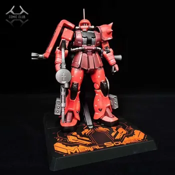 

COMIC CLUB IN-STOCK metal soldier MB 1/100 metal build gundam red Char Aznable zaku II alloy robot high quality action figure