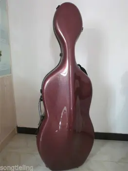 

Strong carbon fiber composite material cello case 4/4 #6979
