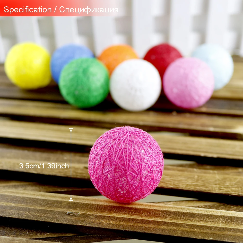 Cotton Ball led Light string 10Leds Holiday lights Pink Girl 3.5cm Dia 8 Series Fairy Garland Christmas Wedding Decoration TR Cotton Ball led Light string 10Leds Holiday lights Pink Girl 3.5cm Dia 8 Series Fairy Garland Christmas Wedding Decoration TR