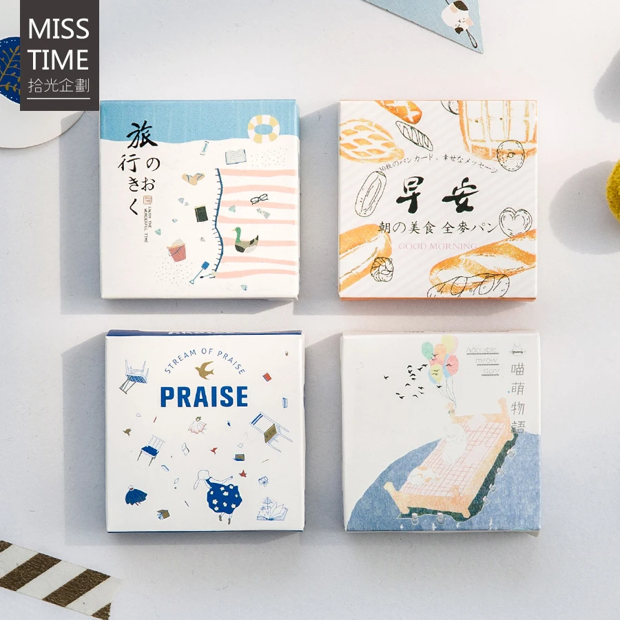 

40Pcs/pack WARM HEART SERIES Paper Stickers Cute Pets DIY Scrapbooking Diary Notebook Post It Journal Sealing Sticker