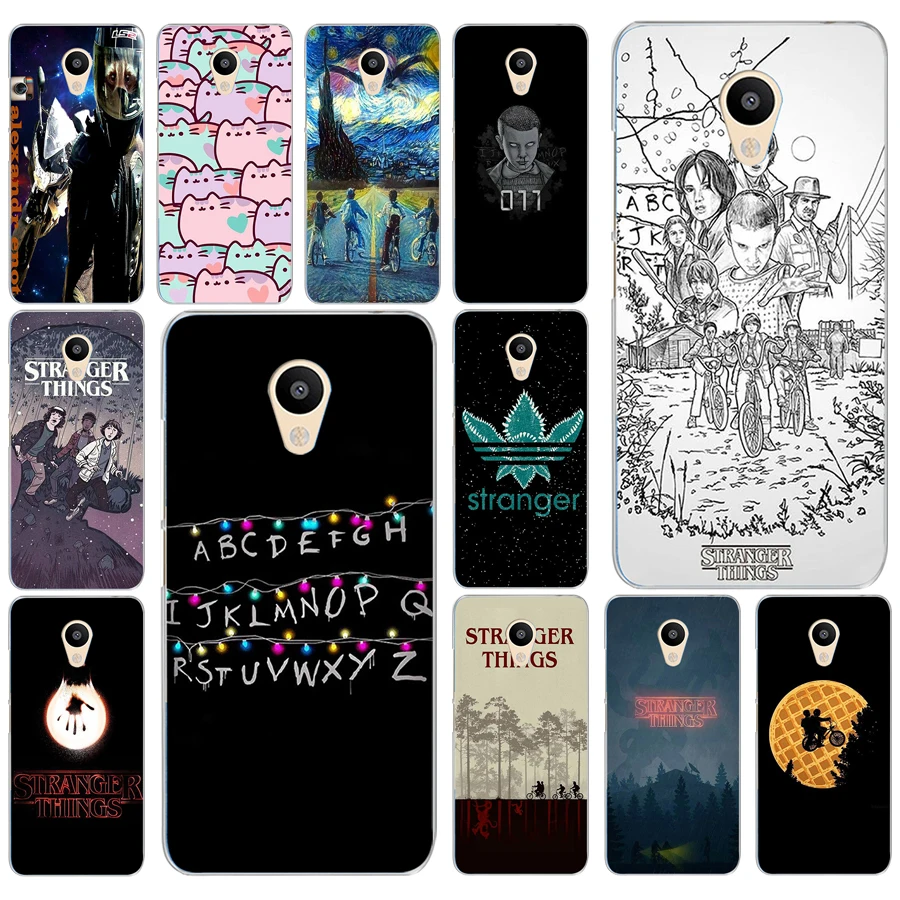 

06AD stranger things Hard Transparent Cover Case for Meizu M2 M3S M3 M3S M5S Mini M3 note M5 M6 M6 note U10 U20