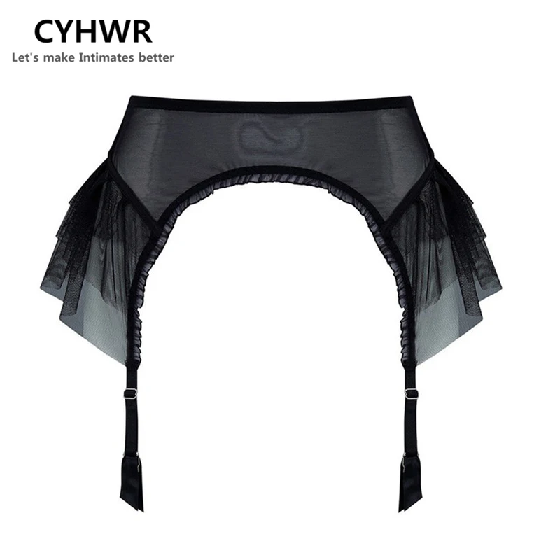 CYHWR новые сексуальные ажурные прозрачные подвязки ультра тонкие женские