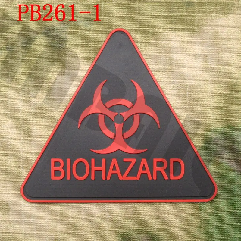 3D ПВХ патч Biohazard зонтик корпорация BIOHAZARD Резиновый патч