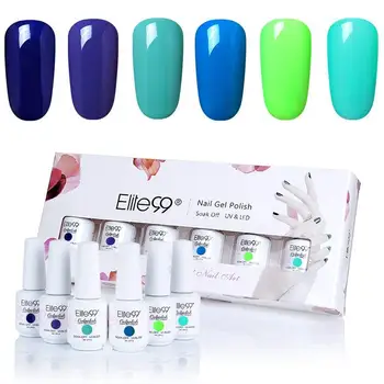 

Elite99 8ml UV Gel Nail Polish With Gift Box Kit Soak Off Gel Varnish Semi Permanent Stamping Enamel Lacquer Nails Gel Polish