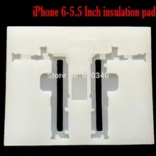 Сопротивление высокотемпературная теплоизоляция pad материнская плата ремонт приспособление для iPhone 6 Plus 5,5 дюймов печатная плата платформа