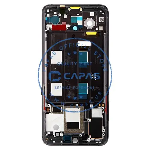 Black Для Xiaomi mi 9 mi ddle высокое качество металлический каркас для Xiaomi mi 9 Поддержка LCD Рамка Корпус Запчасти для авто - Цвет: Black