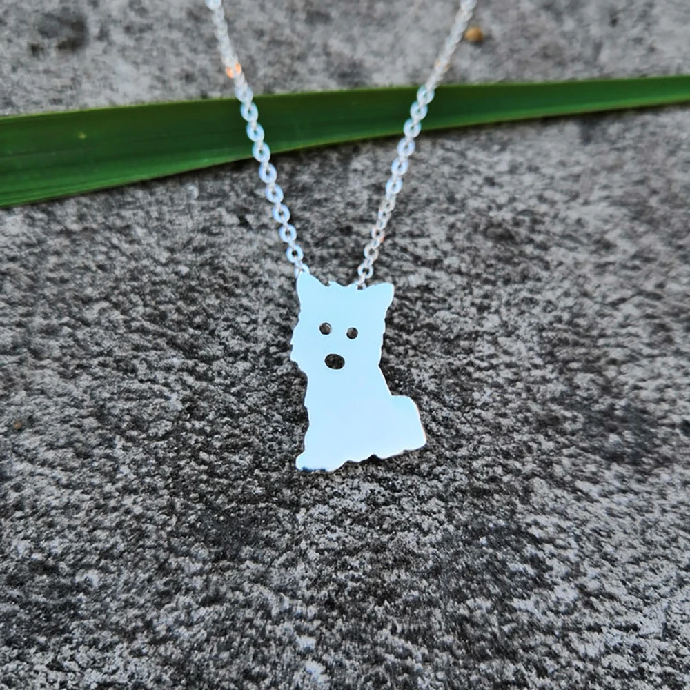 Ожерелье SanLan для собак West Highland Terrier 20 шт. Очаровательное ожерелье щенка подарок