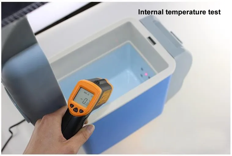 12 V 7.5L портативный мини согревающий и охлаждающий холодильник для тс морозильная камера в автомобиле горячей и холодной двойного