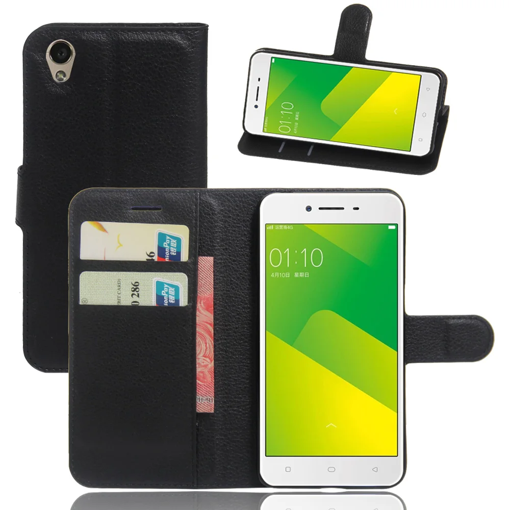 

For OPPO A37 Leather Case Stand Wallet Case For OPPO A37 A37M Card Holder Shockproof Soft Silicone Phone Cover Bag 5 inch Coque