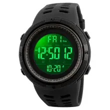 SKMEI Brand Mens Sports Watches Luxury Military Watches For Men Outdoor Electronic Digital Watch Male Clock Relogio Masculino