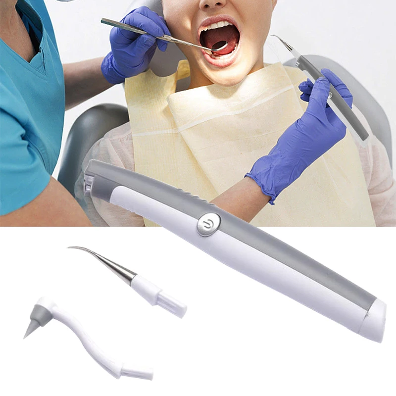 

2019 New In 1 X Oral Care Tool Kit Tooth Teeth Whitening Electric Sonic Pic Tooth Stain Eraser Plaque Remover Dental Cleaning