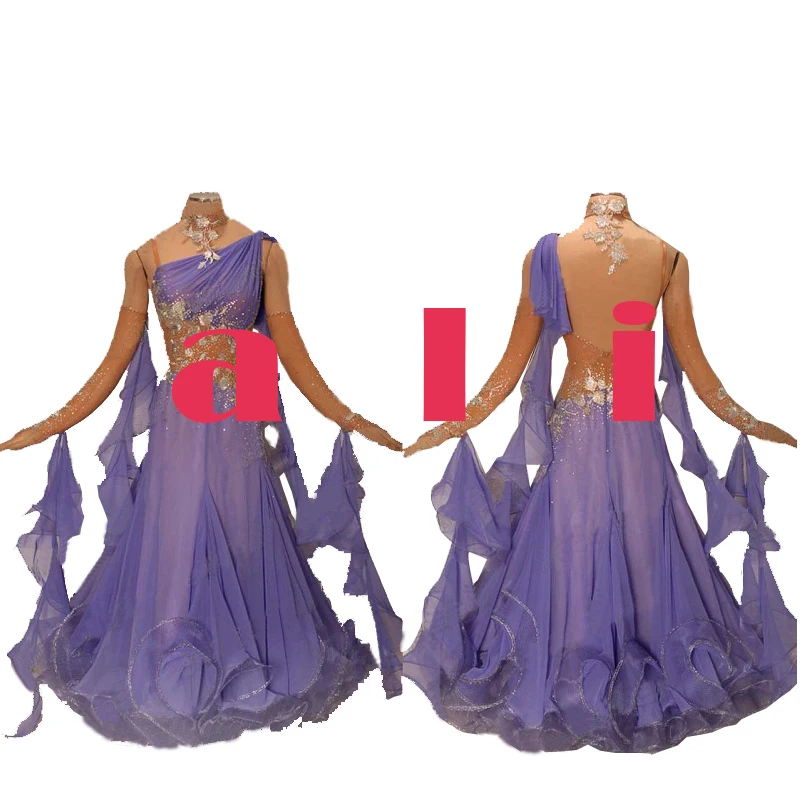 Modern dance skirt performance Choi Dao Pengqi national standard ball