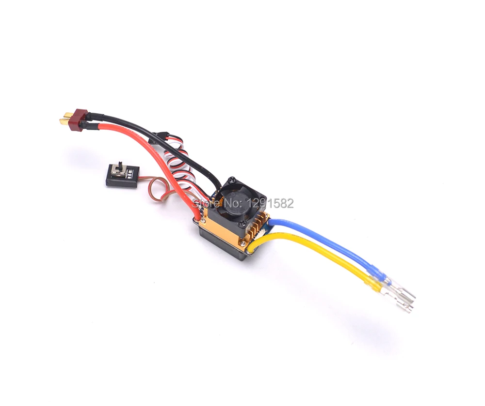 480A двухрежимный регулятор скорости щетки ESC Регулятор с охлаждающим