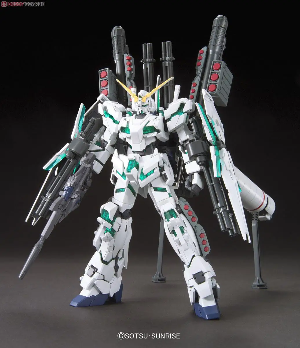 Bandai Gundam 89487 HGUC 1/144 RX 0 полный бронированный Единорог мобильный костюм сборные